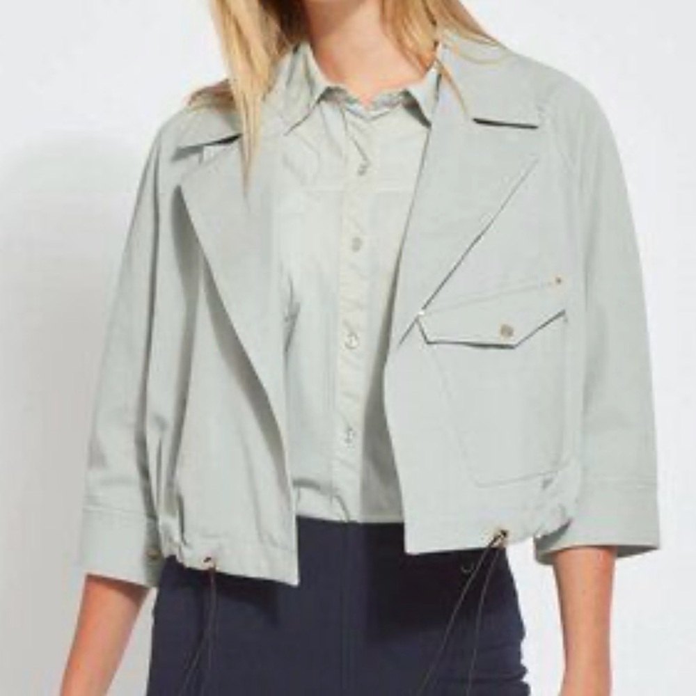 Lysse Women's Light blue cropped Jacket